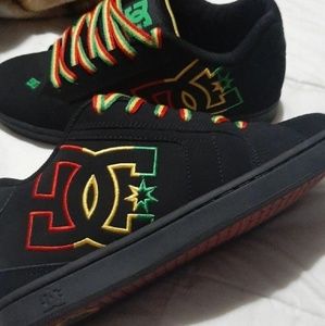 Sz 8.5 Mens Japanese Exclusive Rasta DC Sneakers♡